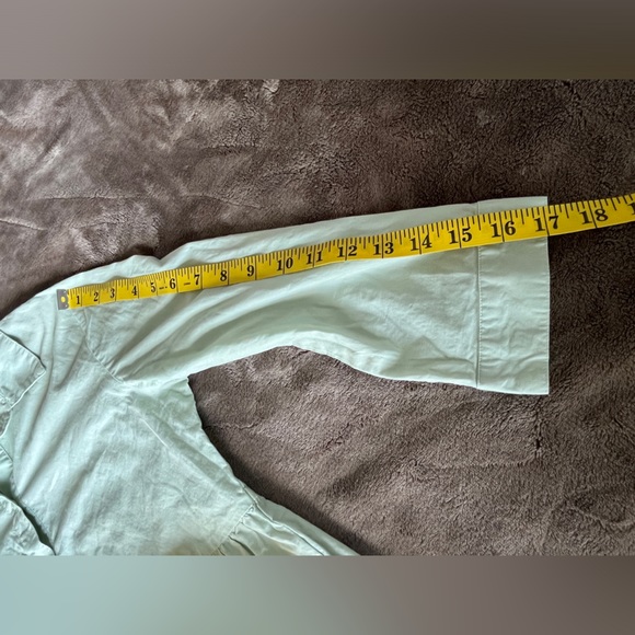 JDY shirt cotton dress with 3/4 sleeve in mint size 36 - Picture 12 of 14